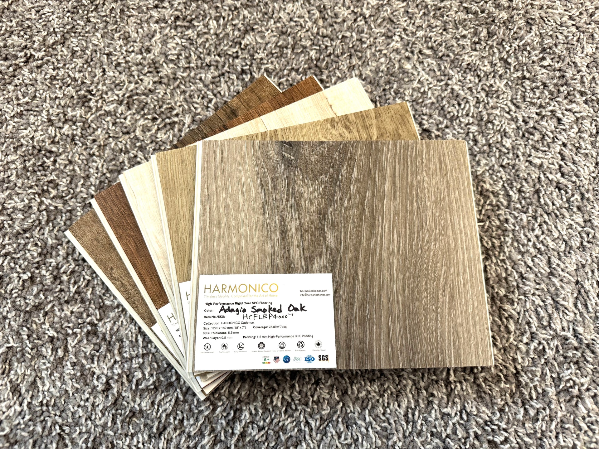 Échantillon Baritone Weave Gris –