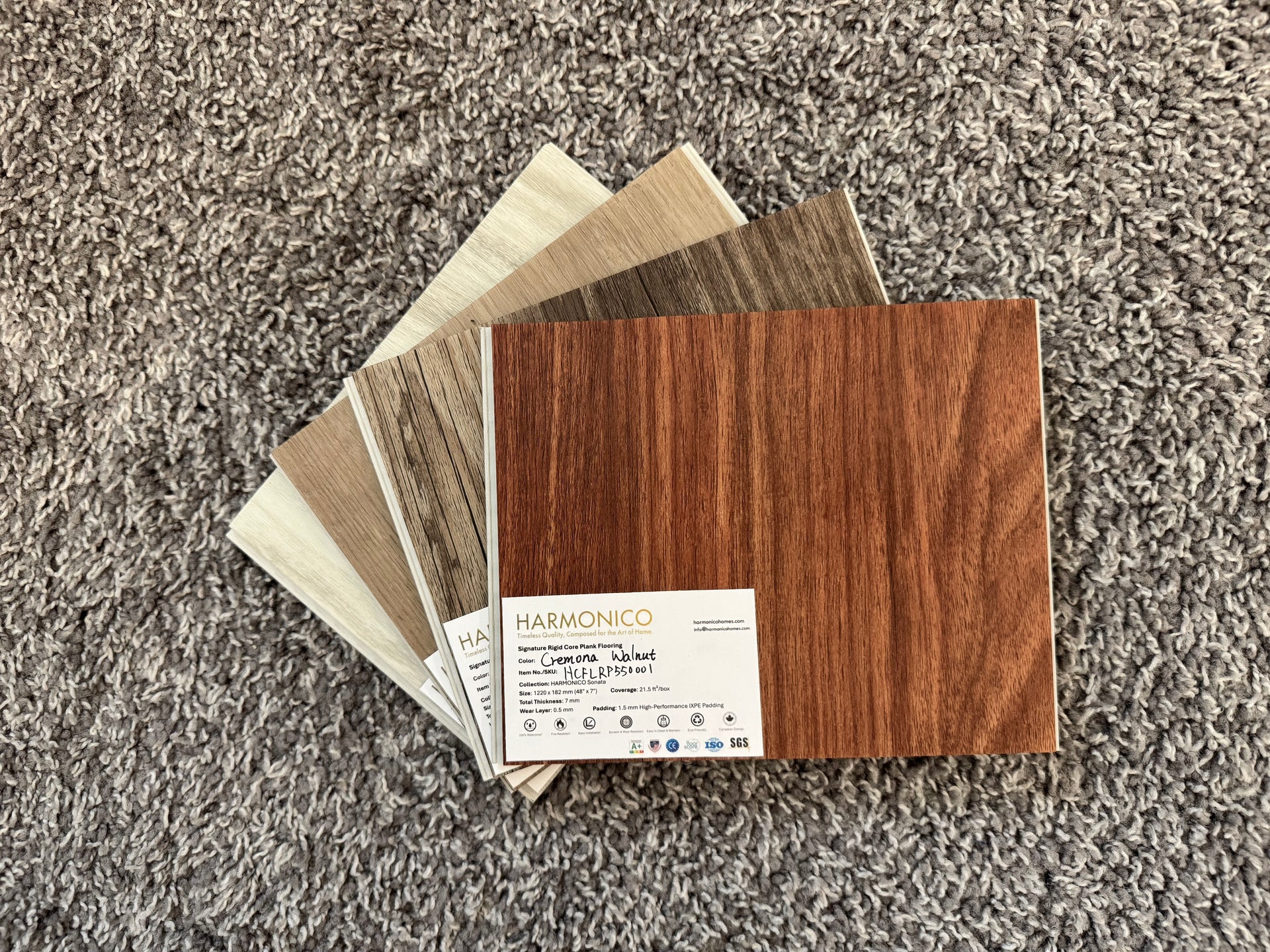 Échantillon Baritone Weave Gris –